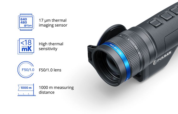 монокуляр PULSAR Telos LRF XP50
