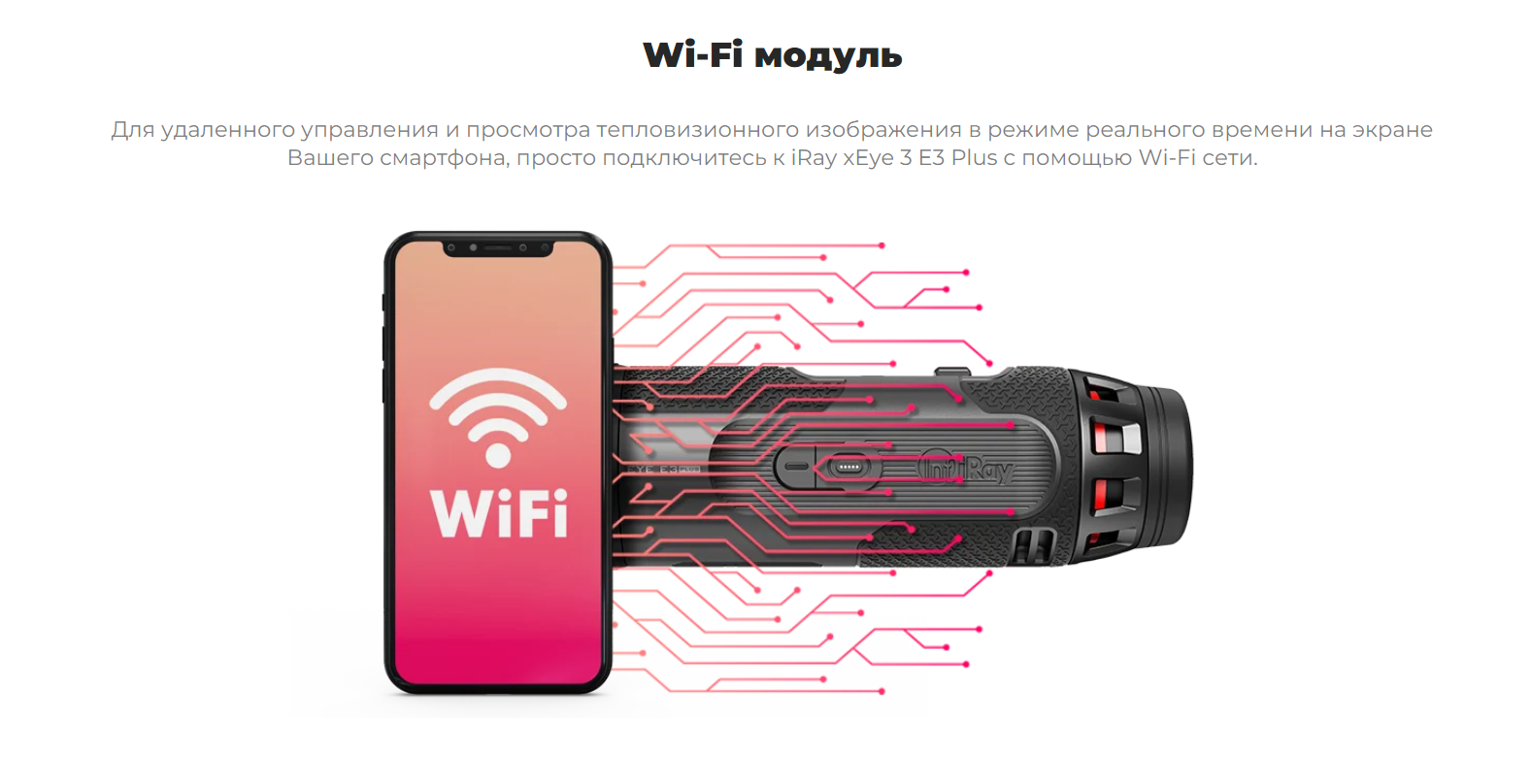 тепловизионный монокуляр iRay Eye3 E3Plus